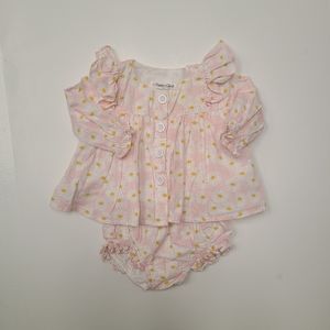 Arabella & Rose Pink Daisy Set 0-3m